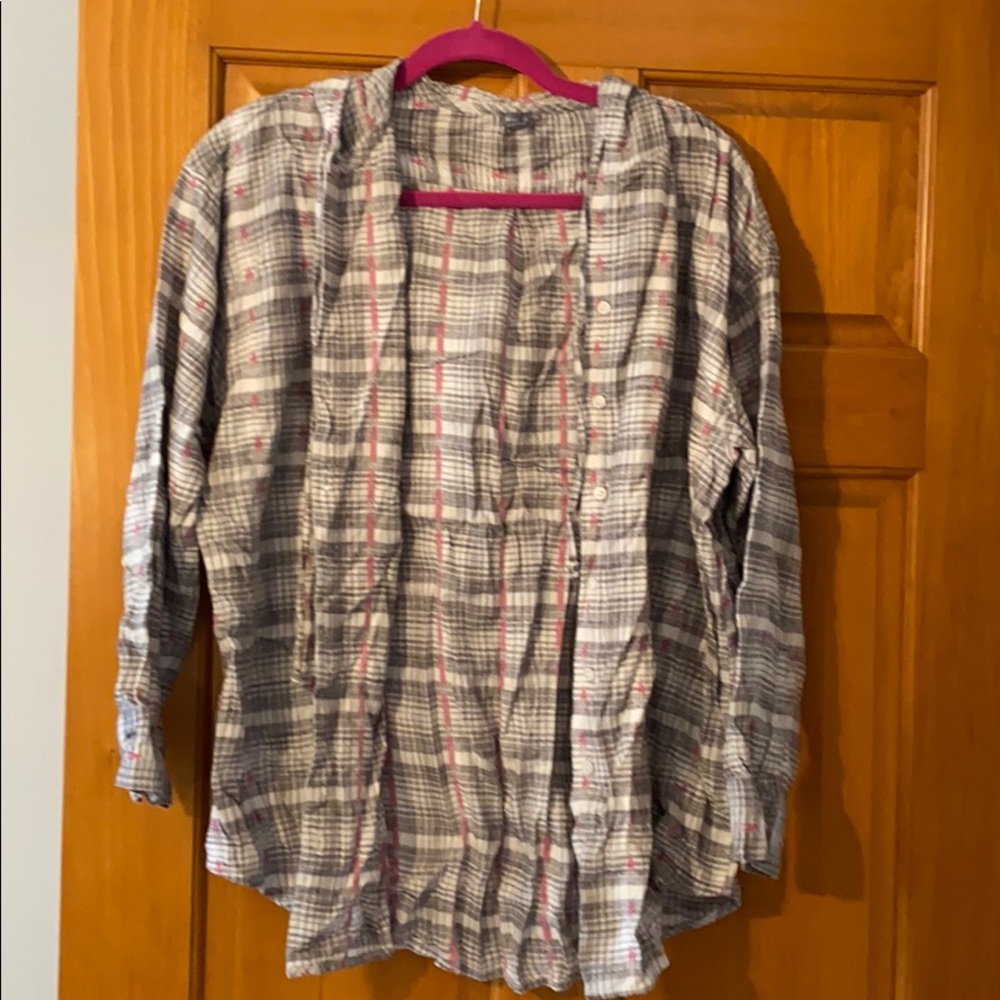 Aerie Hooded Flannel
